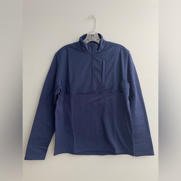 UNTUCKit Women's Ristow Medieval Blue Small 1/2 Zip Fleece Pullover Jacket NWT - Picture 7 of 16